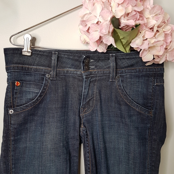 Hudson - Low Rise Boot Cut Jeans - Sz 27 - Picture 7 of 16